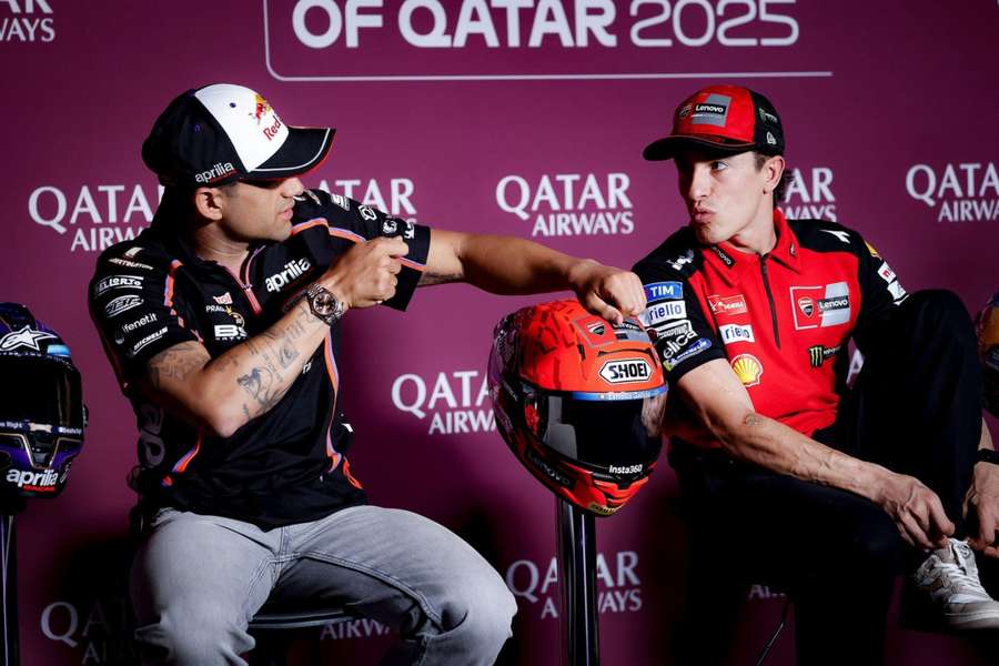 Jorge Martín e Marc Márquez