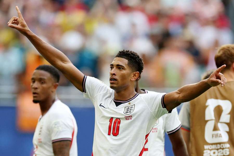 Bellingham é o maior artilheiro da Inglaterra em uma Copa do Mundo Bellingham é o maior artilheiro da Inglaterra em uma Copa do Mundo