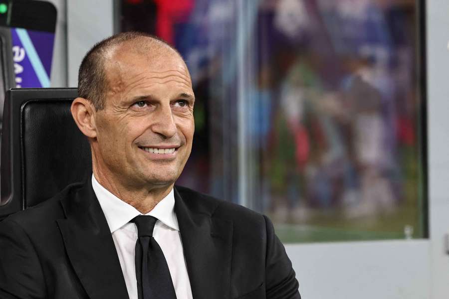 Massimiliano Allegri falou aos jornalistas