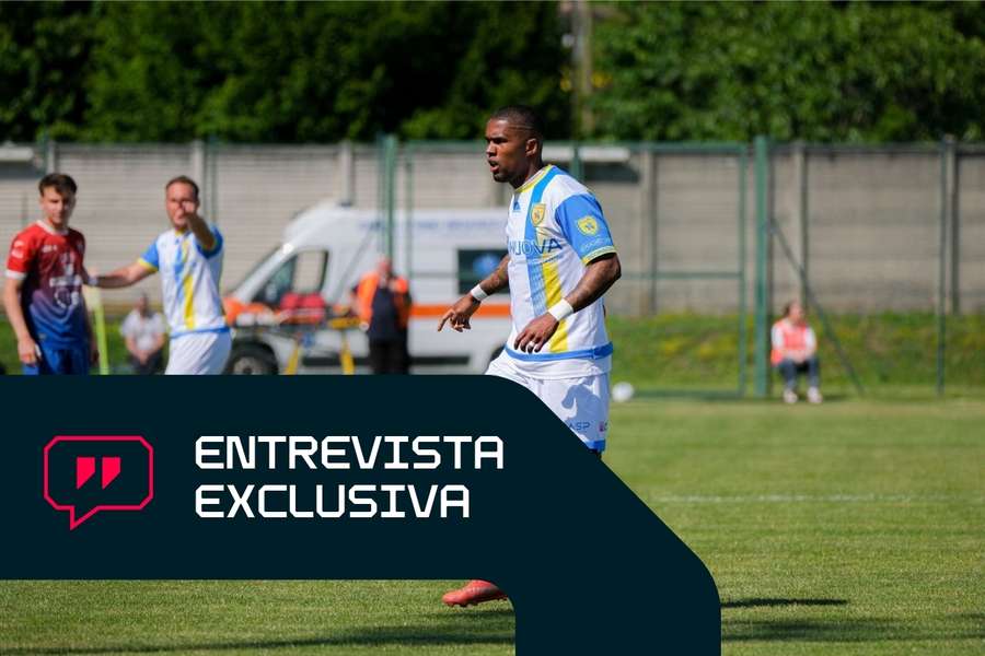 Douglas Costa, jugando en el Chievo Verona Douglas Costa, jugando en el Chievo Verona