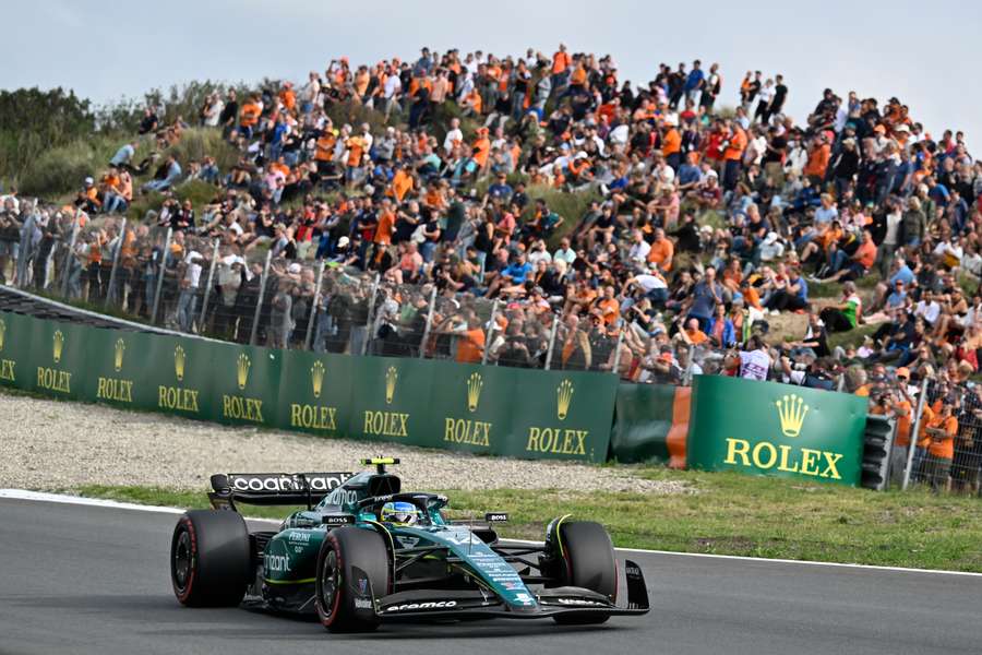 Fernando Alonso eindigde als tweede in Zandvoort en reed de snelste ronde