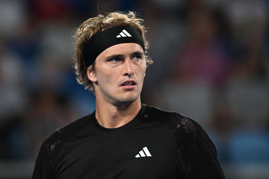 Alexander Zverev kwam 'gewoon' in actie tijdens de Australian Open