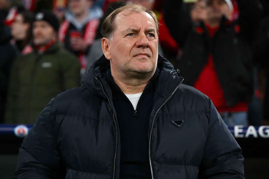 Weiss avec le Slovan Bratislava en janvier 2025.
