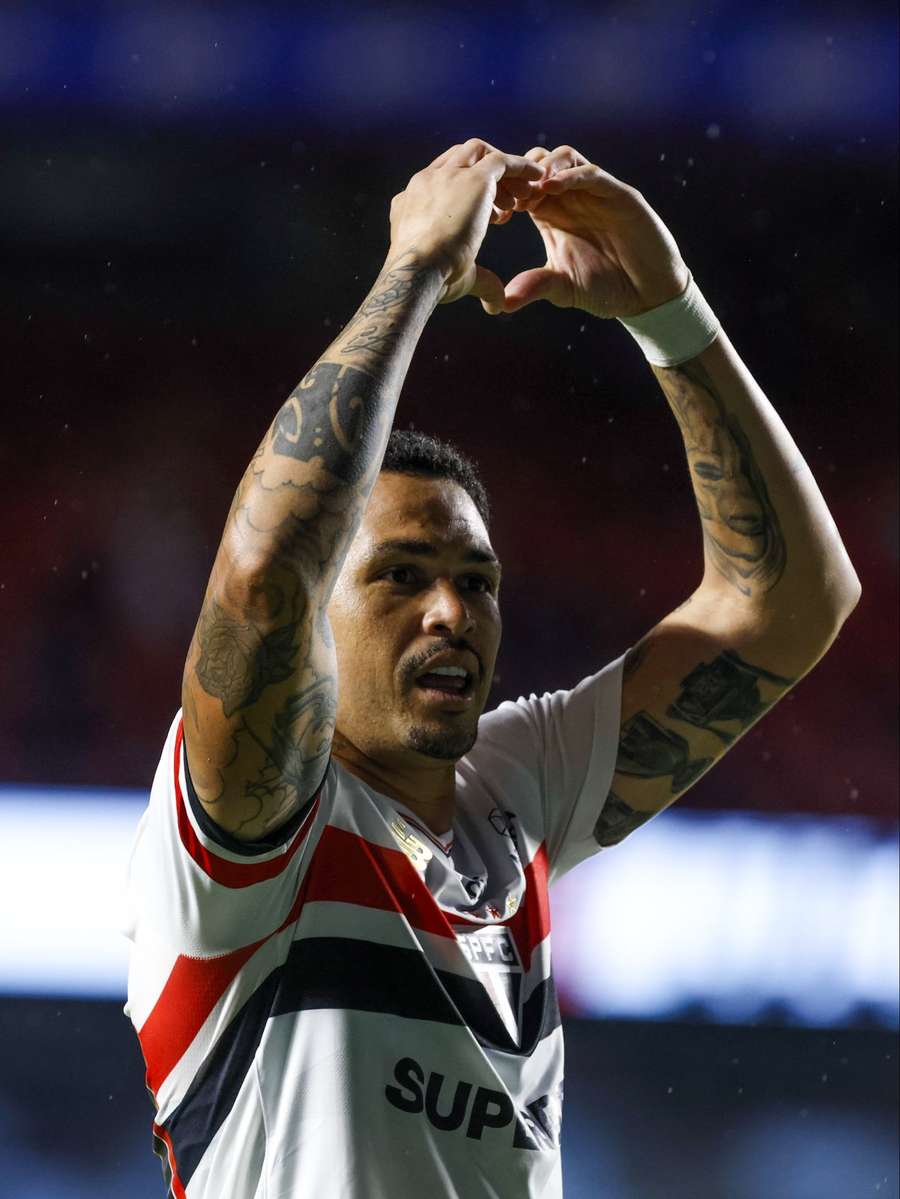 Luciano foi às redes para garantir a vitória do São Paulo sobre o São Bernardo