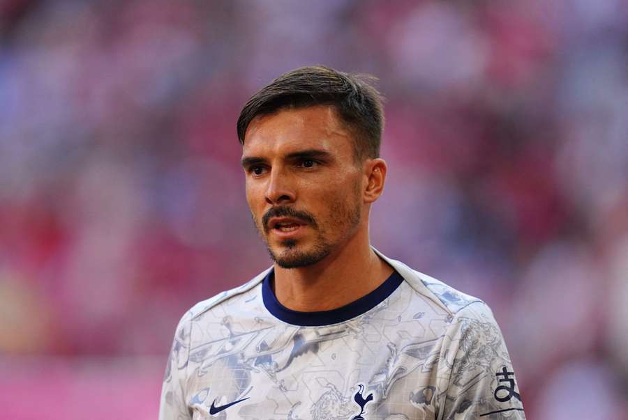 Palhinha esteve emprestado ao Tottenham na época passada Palhinha esteve emprestado ao Tottenham na época passada