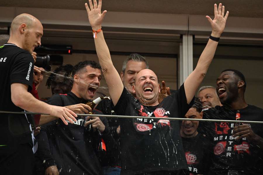 Bayer Leverkusen wurde 2023/24 zum ersten Mal deutscher Meister.