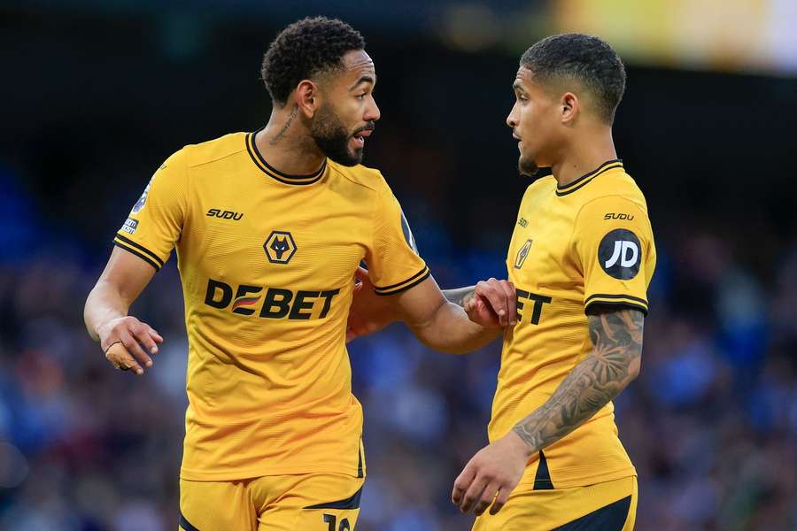 Matheus Cunha și Joao Gomes, în perioada în care erau colegi la Wolverhampton