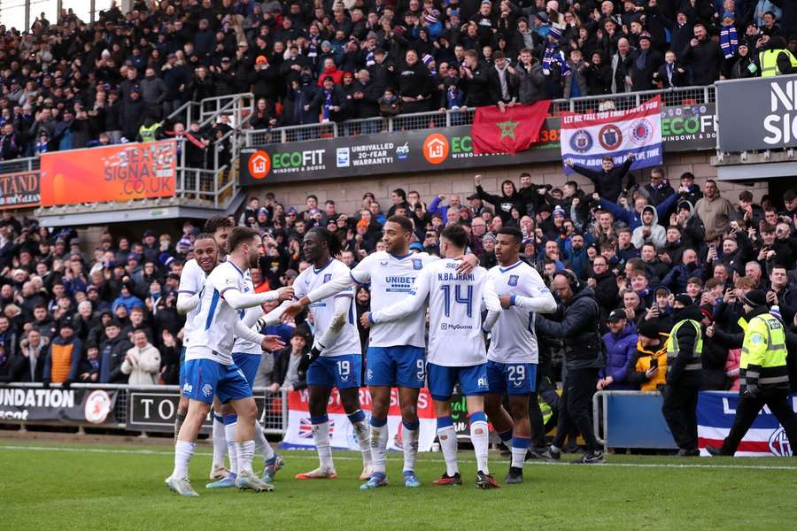 Rangers have closed the gap on Celtic