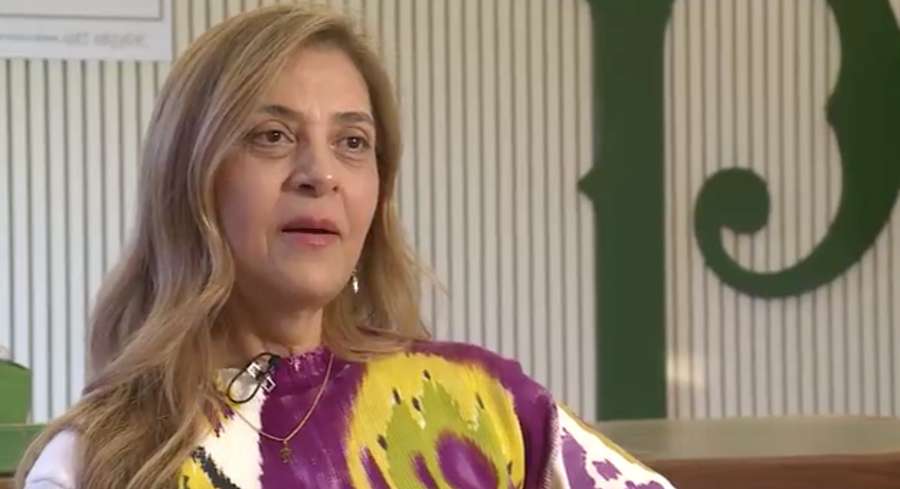 Leila Pereira em entrevista ao ge