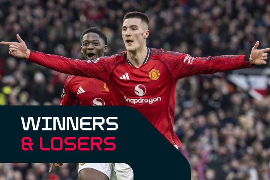 Sesko festeggia il gol vittoria nel finale per il Man Utd Sesko festeggia il gol vittoria nel finale per il Man Utd