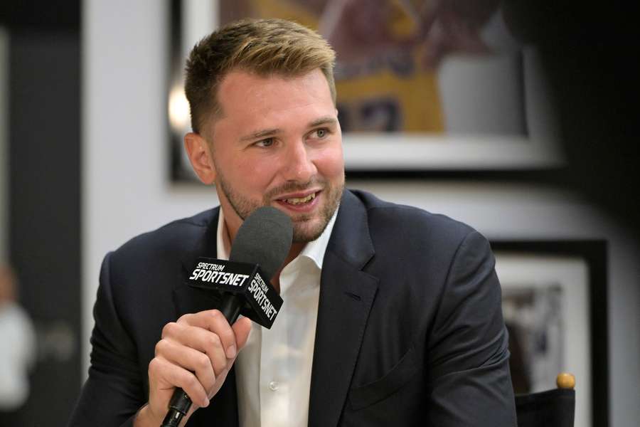 Luka Doncic ist beliebt bei Reportern und Fans.