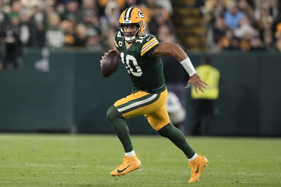 Jordan Love of the Green Bay Packers
