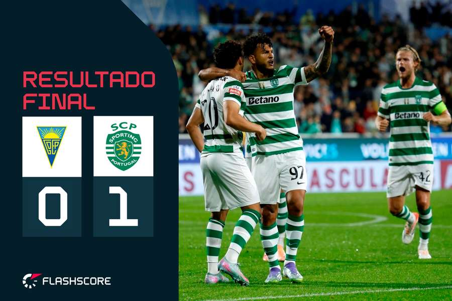 Luis Suárez marcou o golo da vitória do Sporting