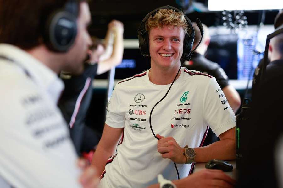 Mick Schumacher ist Reservefahrer beim F1-Team von Mercedes.