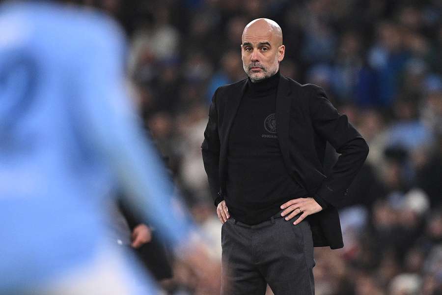 Guardiola watches on 