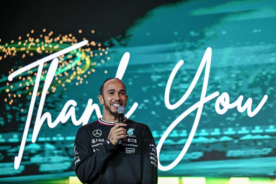 Hamilton se despidió de Mercedes Hamilton se despidió de Mercedes