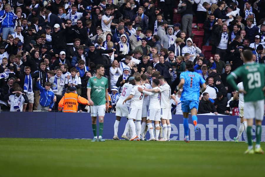 Rasmus Falk stod for et fantastisk oplæg, da FC København søndag slog Viborg FF med 2-1 i Parken.