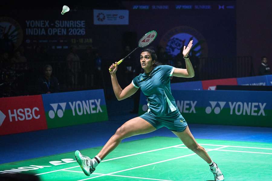 PV Sindhu in action at the India Open earlier in the year