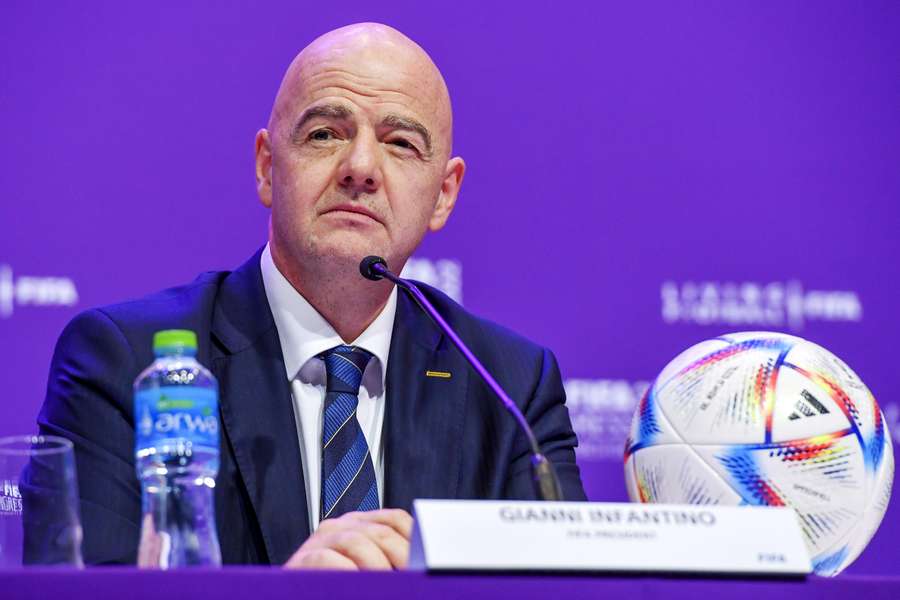 Gianni Infantino heeft aangekondigd dat de FIFA nog meer voetbaltoernooien gaat organiseren