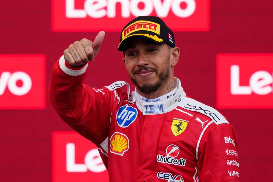 Hamilton finished second at the Canadian Grand Prix Hamilton finished second at the Canadian Grand Prix