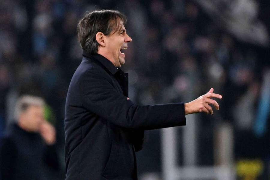 Simone Inzaghi, entrenador del Inter de Milán
