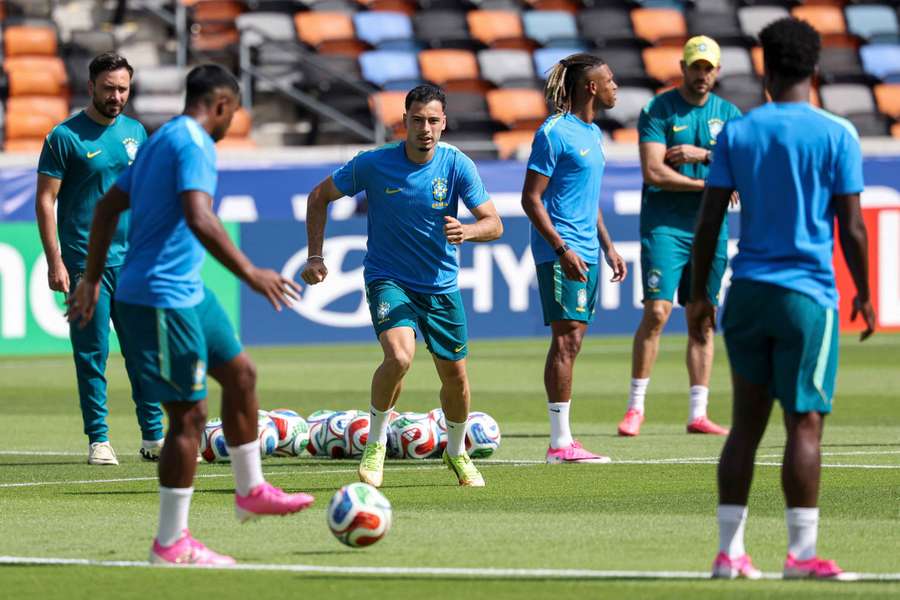 Treino do Brasil