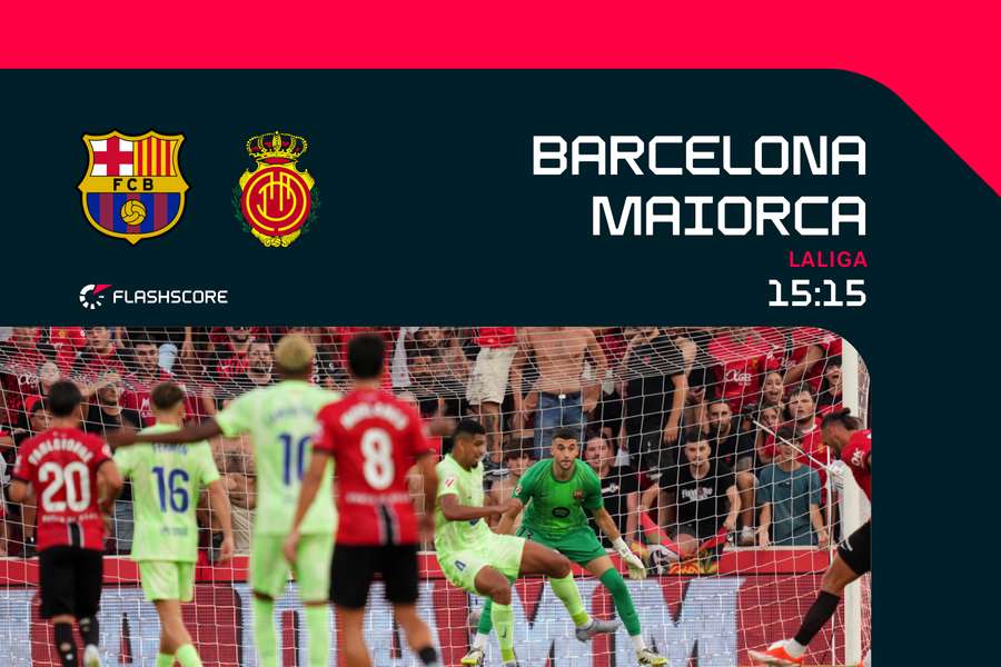 Muriqi remata à baliza contra o Barça