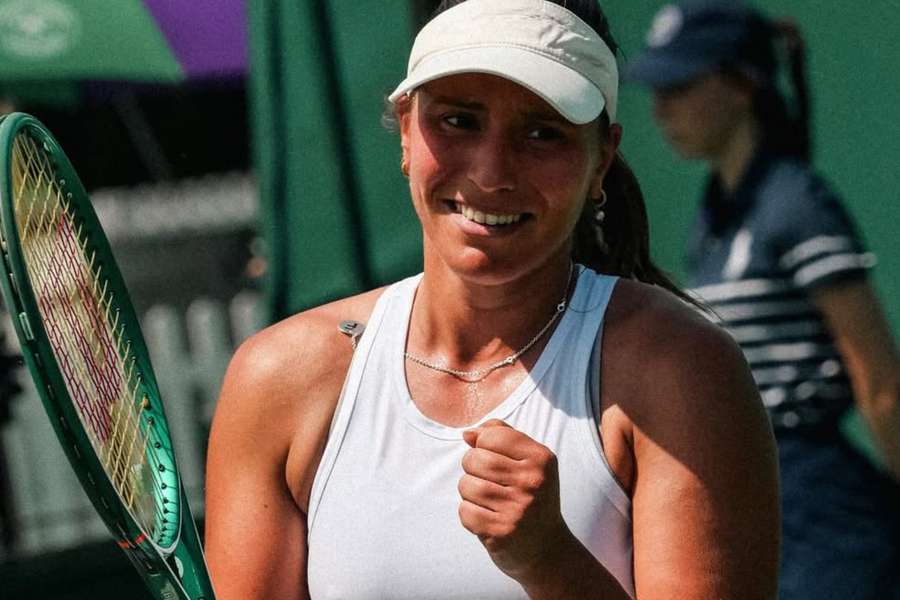 Francisca Jorge perdeu com a macedónia Lina Gjorcheska em três sets 