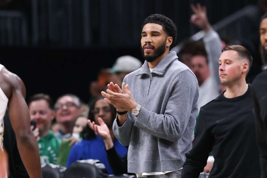 Jayson Tatum se rapproche d'un retour, dix mois après la rupture d'un tendon d'Achille