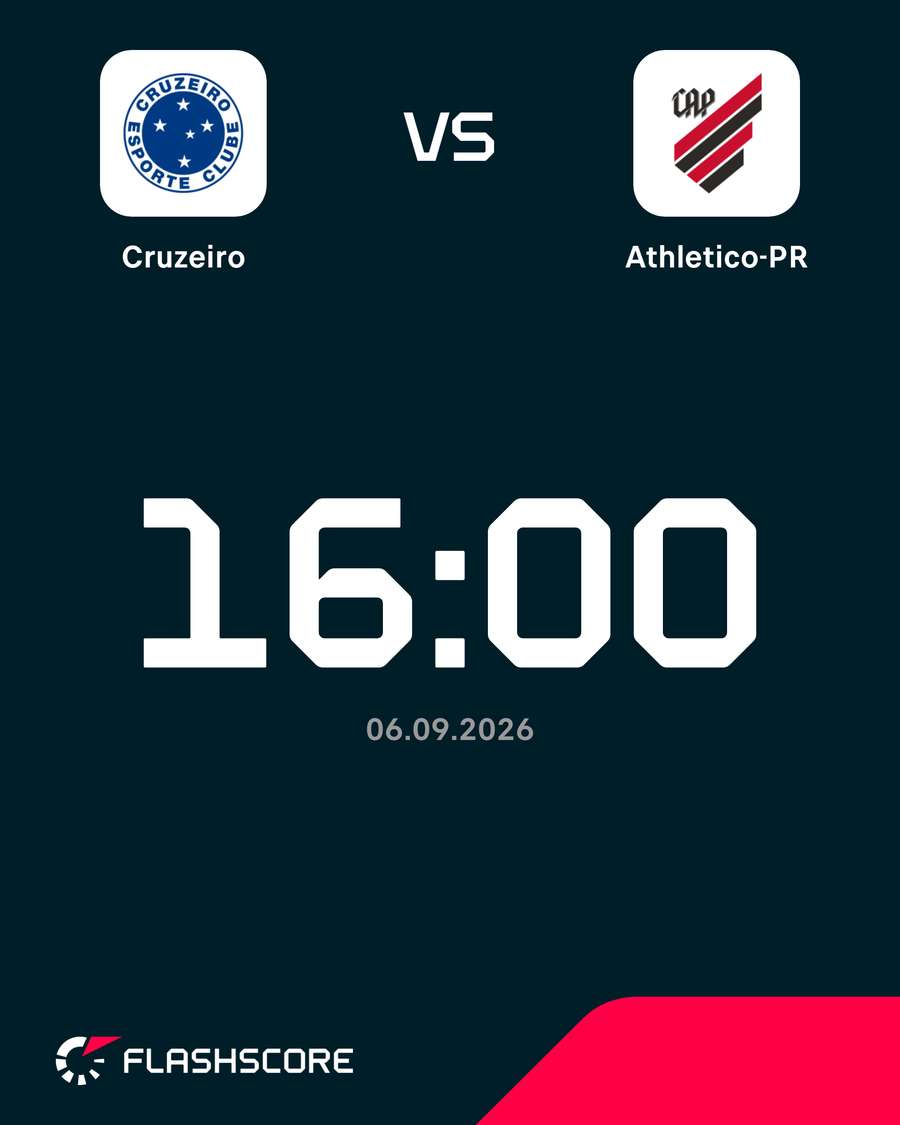 Cruzeiro x Athletico-PR Cruzeiro x Athletico-PR