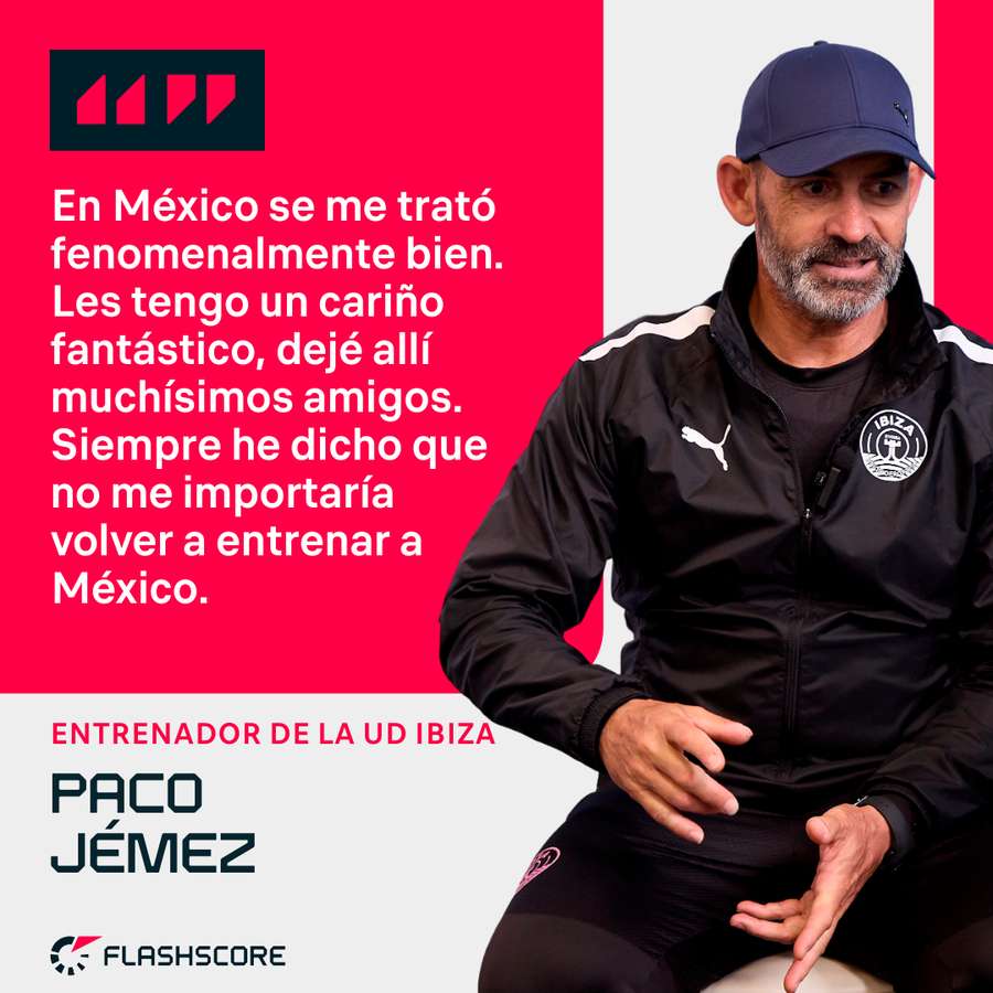Paco Jémez, sobre su etapa en México. Paco Jémez, sobre su etapa en México.