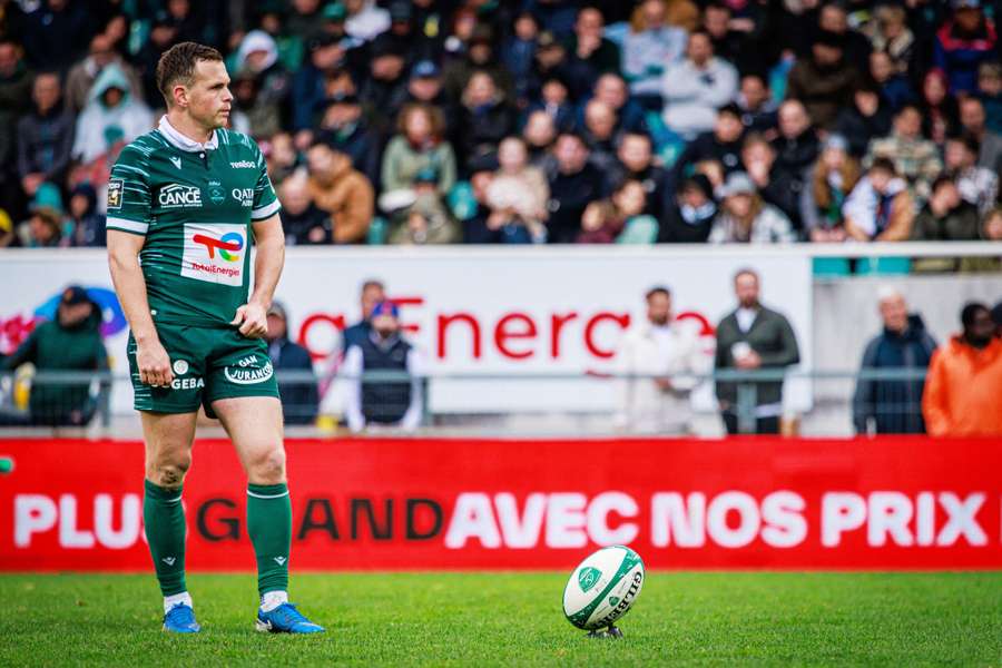 Joe Simmonds lors du match face à Montpellier.