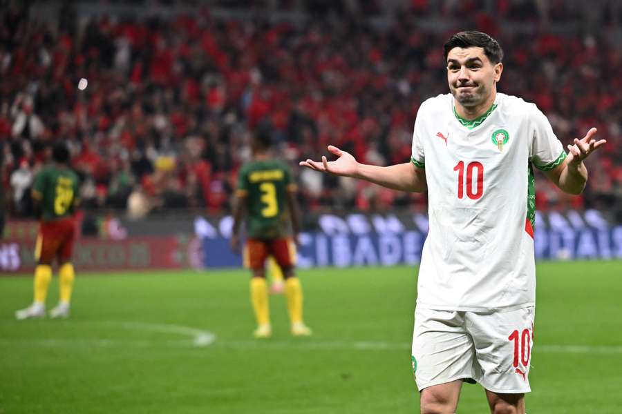 Brahim Díaz marcou o primeiro golo da seleção marroquina