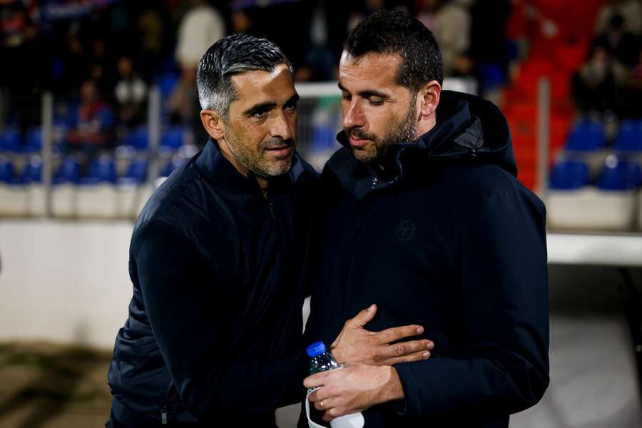 Custódio Castro com João Nuno Custódio Castro com João Nuno