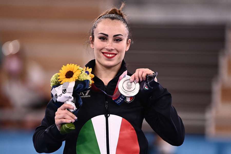 Vanessa Ferrari à Tokyo en 2021.