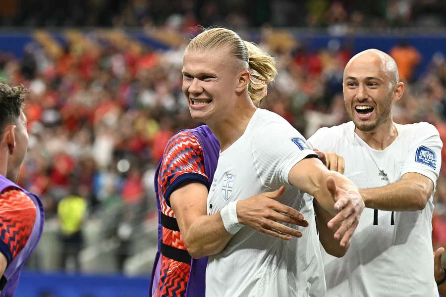 Haaland precisa de pouco para definir o jogo