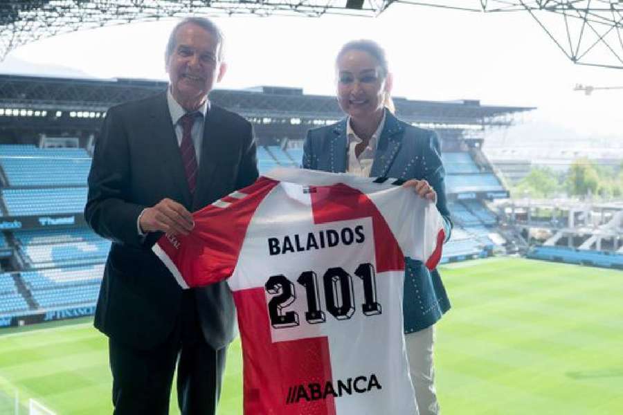 Abel Caballero y Marián Mouriño Abel Caballero y Marián Mouriño