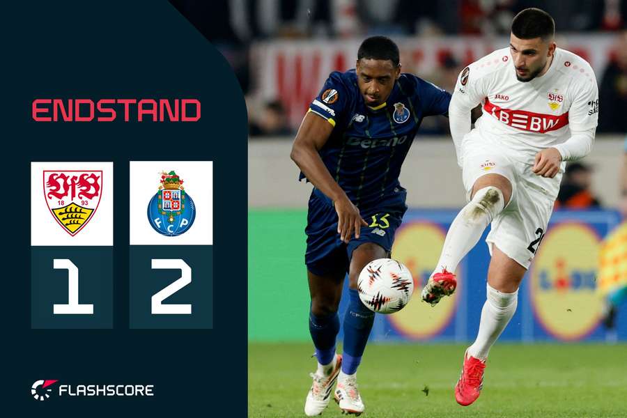 Undav im Zweikampf mit Rosario.