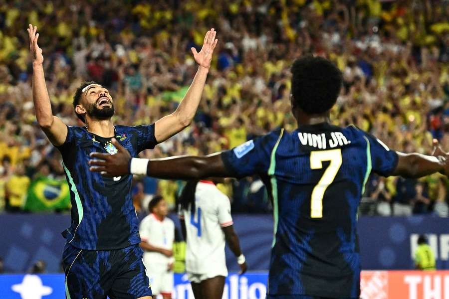 Matheus Cunha e Vini Jr. comandaram triunfo da Seleção Brasileira Matheus Cunha e Vini Jr. comandaram triunfo da Seleção Brasileira