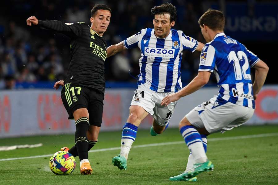 David Silva, aos 37 anos, foi o melhor da Real Sociedad contra o Real Madrid