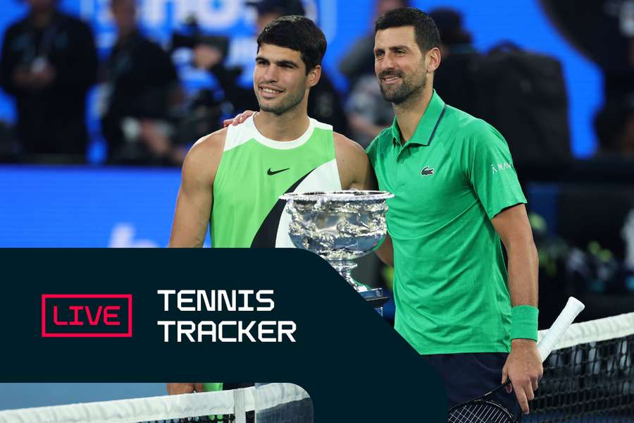 Novak Djokovic contro Carlos Alcaraz Novak Djokovic contro Carlos Alcaraz