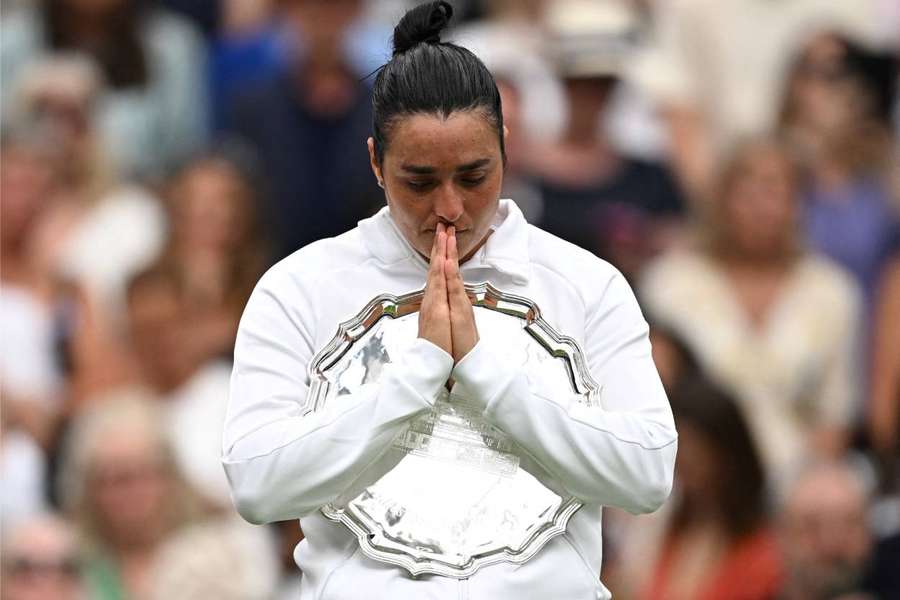 Jabeur lost her second consecutive Wimbledon final