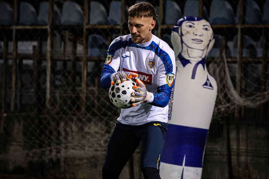 Ionuț Radu s-a antrenat cu echipa națională