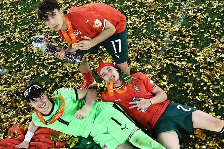 A festa dos campeões europeus