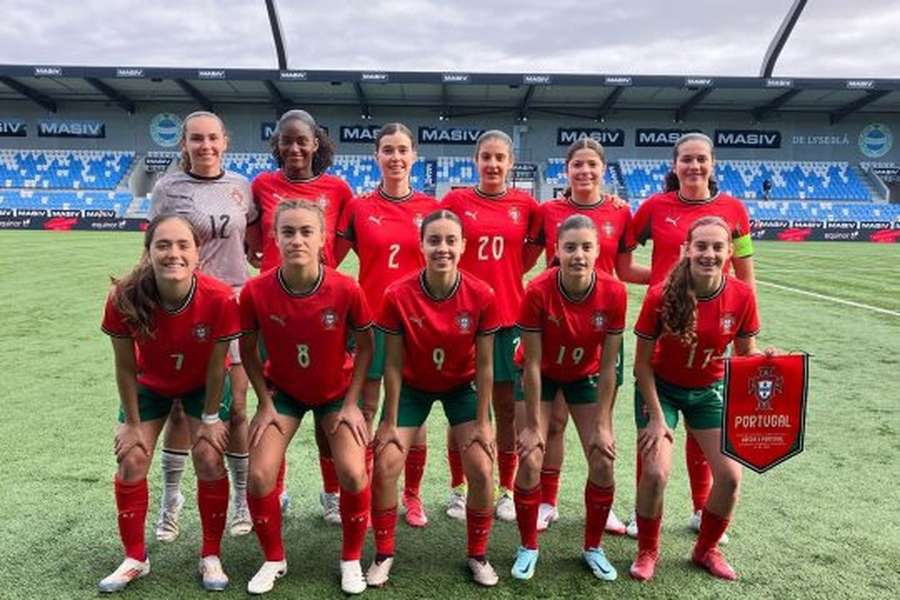 A equipa de Portugal que jogou na Grécia