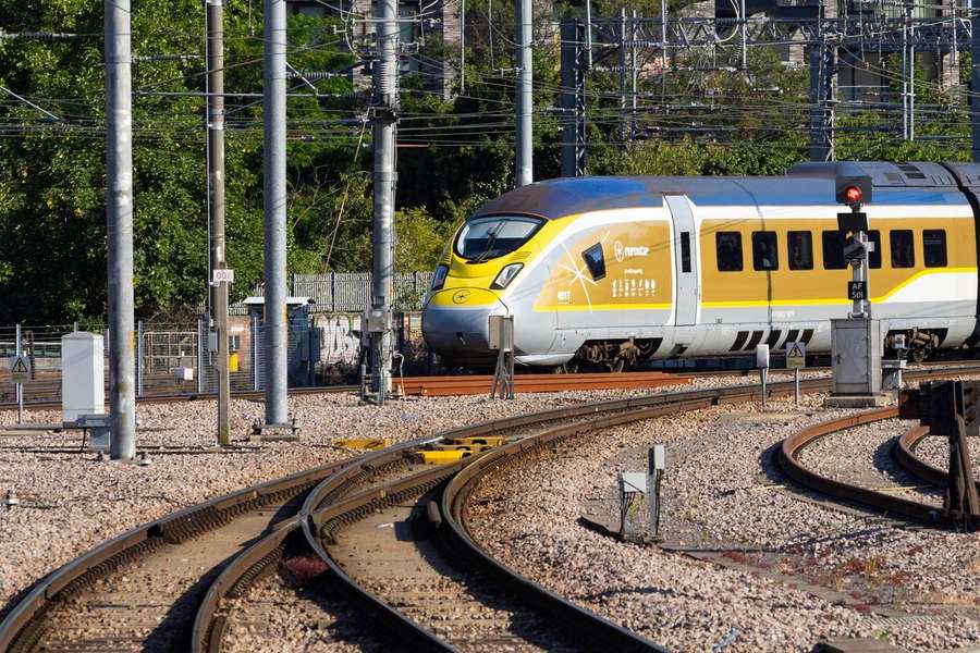 Er rijdt een speciale gouden trein van Eurostar