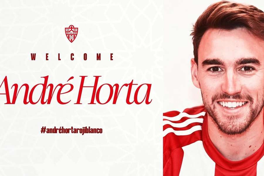 André Horta jugará en el Almería