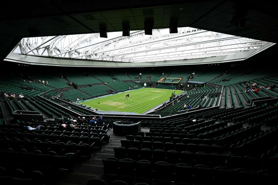 Wimbledon's Centre Court.