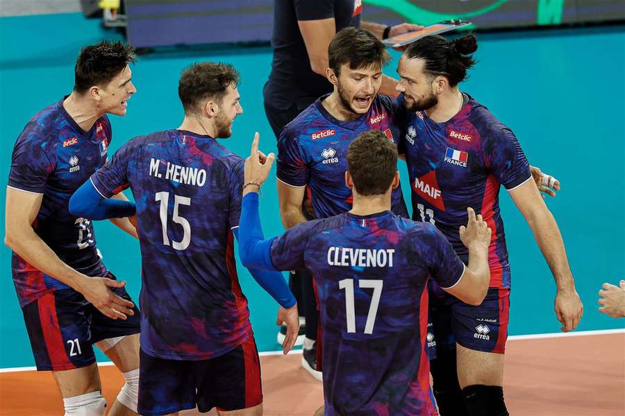 Les Bleus du volley déroulent. Les Bleus du volley déroulent.