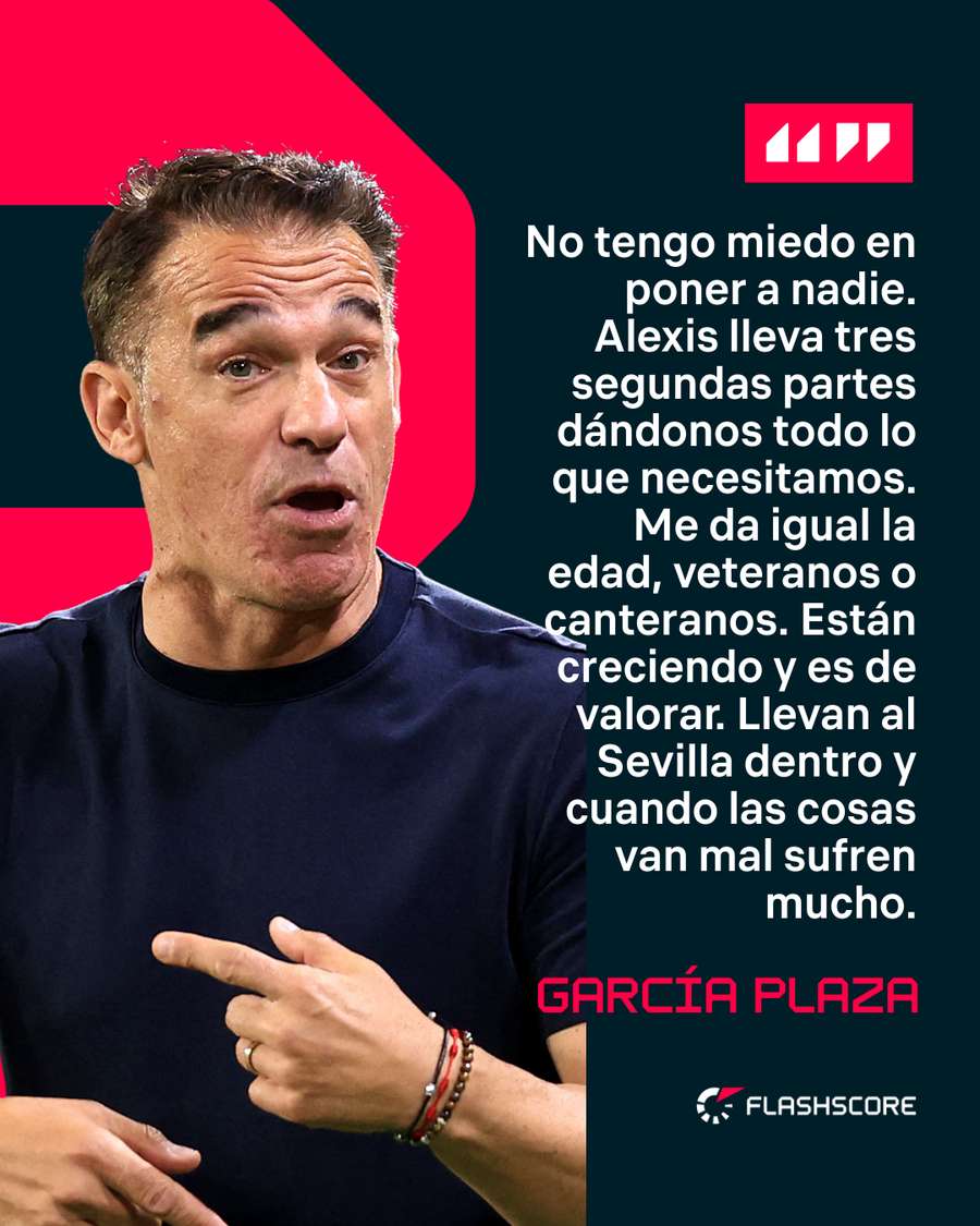 Declaraciones del entrenador